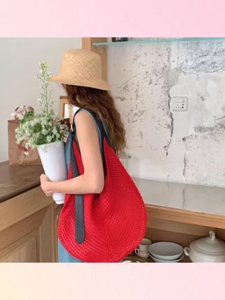 #包包     编织包夏季休闲度假沙滩包女     #包包推荐 #包包控 #包包搭配 #包包控每天更新