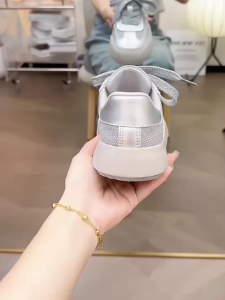 新款休闲运动女鞋#软底软面超舒服 #好穿又好搭 #好穿不累脚 #女鞋 #厚底女鞋