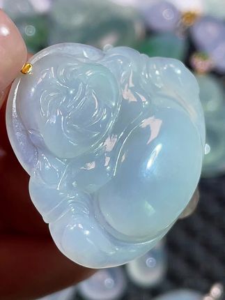 缅甸翡翠大件佛公吊坠 #天然翡翠 #性价比超高 #珠宝翡翠 #翡翠饰品 #今日分享