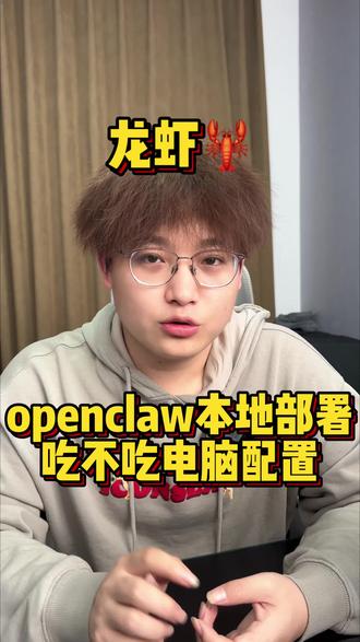 小龙虾安装运行吃什么电脑配置?#电脑#组装电脑#电脑diy#openclaw#龙虾