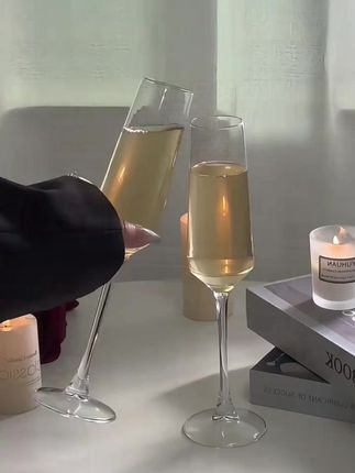 法式轻奢情侣酒杯,高颜值提升生活仪式感! #高脚红酒杯 #浪漫红酒杯 #高颜值 #红酒高脚杯 #高颜值玻璃杯