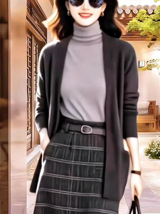 #时尚气质穿搭 #高端大气 #穿出女人味 #洋气上档次 #谁穿谁漂亮