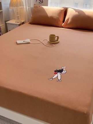 绿影征程|文艺又时尚高级的#全棉床笠 上新啦~这个面料更厚更软很适合秋天哦。软绵绵的#床笠