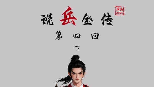 国风岳飞传丨岳飞巧试九枝箭 #AI动画 #岳飞 #岳飞传 #即梦AI创作者成长计划 #即梦AI新影像