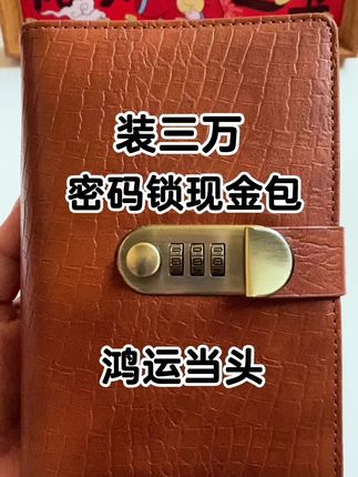 密码锁存钱包,存满拿在手里满满成就感 #高品质 #做工精细漂亮 #喜欢的朋友们可以入手了 #我就喜欢这个 #好物推荐🔥