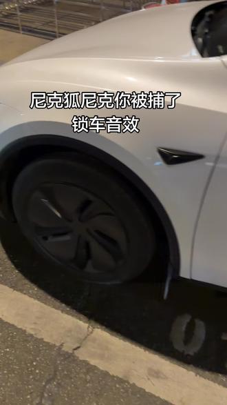 更换特斯拉锁车音效#特斯拉 #锁车音效