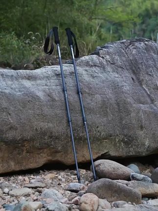 江奋发登山杖铝合金伸缩手杖爬山装备拐杖专业户外徒步男女款超轻#登山杖 #爬山杖 #徒步登山杖 #可伸缩爬山杖