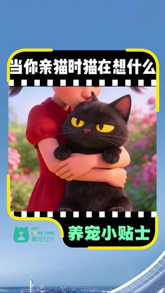 当你亲猫的时候猫咪在想什么 #科学养宠攻略 #养猫经验分享 #舔猫 #养猫人