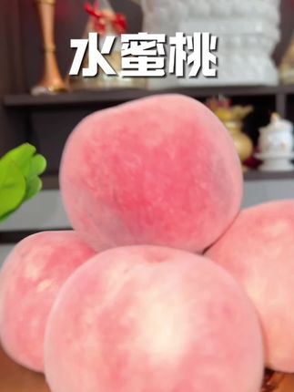 山东脆蜜桃,脆甜可口,现摘现发,太好吃了 #脆蜜桃 #应季水果 #脆甜多汁 #新鲜水果 #大暑消夏开吃啦
