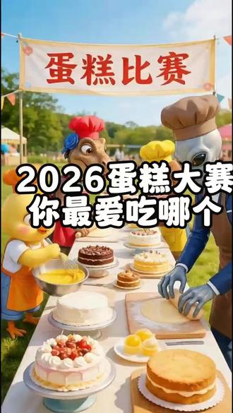 你给这些蛋糕打几分? 这是什么神仙比赛!外星人和恐龙同场PK做蛋糕,这脑洞我先给满分!💯 最后的“WOWO奶糖”蛋糕简直是点睛之笔。快来看看这些创意蛋糕,谁才是真正的“甜点大师”?🏆 #脑洞大开 #美食挑战 #霸王龙 #动画短片 #外星人