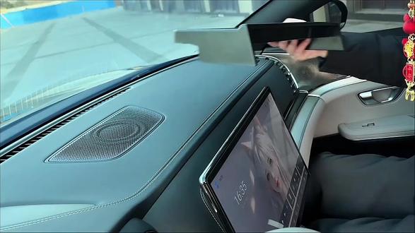 智驾版比亚迪汉DM-i/EV仪表台储物盒汽车内饰用品改装屏幕收纳盒#智驾版 #仪表台储物盒 #汽车内饰用品 #屏幕收纳盒 #改装