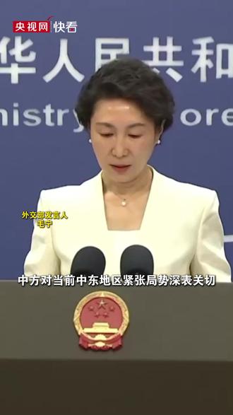 中方近日密集开展斡旋工作,将派特使访问中东