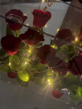 花寻礼韵】亚克力手提花盒网红永生花有钱花束的材料花店资材用品