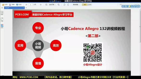 13、显示封装信息 小哥Cadence Allegro132讲字幕版PCB设计视频教程#PCB设计#小哥Allegro#Cadence视频#Allegro视频#用作品说话用口碑传播
