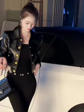 #谁能拒绝舒华cleanfit风 #皮衣 #皮衣外套 #皮衣外套女款爆款2025新款 #秋装女款爆款2025新款