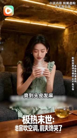 【红果短剧,免费看无解锁】dczyy #红果短剧 #营销号 #zcsc #极热末世地窖吹空调前夫馋哭了 #phy