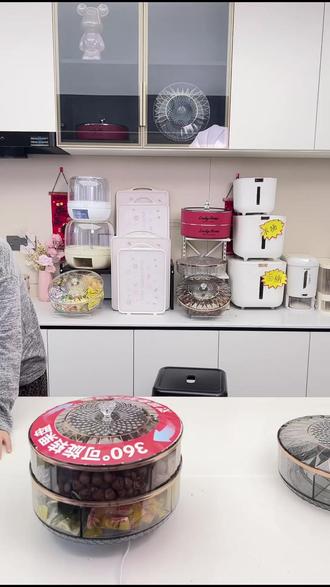 厨房大变身!旋转调料架拿取超方便不老化