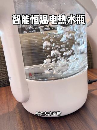 德国ZEMKON智能恒温电热水瓶304烧水壶家用多功能保温电热水壶3L#家用必备 #生活好物推荐 #厨房好物推荐 #智能改变生活
