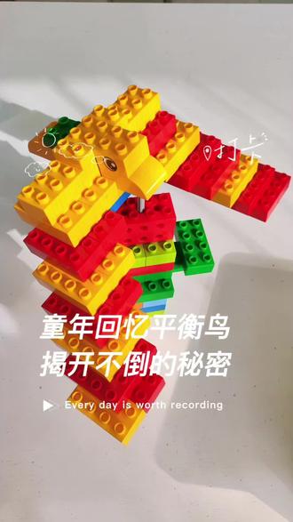 这只乐高小鸟会轻功🐦
几块大颗粒就能拼,立在指尖晃不倒,3 岁娃都能轻松搞定!
科普小彩蛋:平衡鸟不倒的关键,是翅膀重量让重心移到了身体外侧,太神奇了!
快带娃解锁这个科学小玩具,评论区说说你家娃还想挑战什么平衡姿势?
# 乐高大颗粒 #平衡鸟教程 #亲子手工 #科学启蒙 #哄娃神器#真实生活分享计划