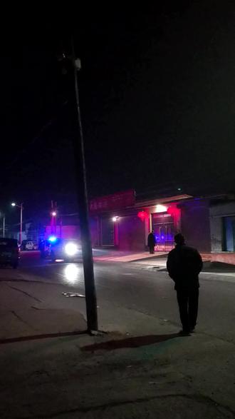 老家,河北唐山乐亭县徐店大街 2026.02.16 除夕 #千里江山图1088发 #河北烟花 #河北烟花爆竹禁放