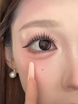 小猫爪下睫毛贼好看!!#下睫毛#睫毛精 #睫毛贴法 #睫毛