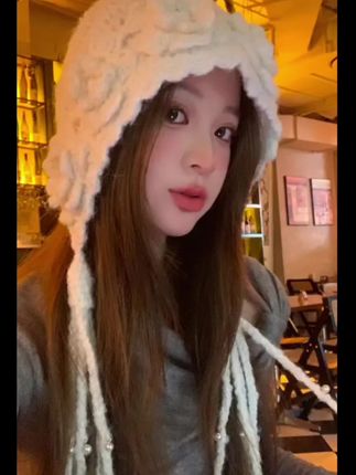 #手工钩织 #帽子 #甜美风 #超美