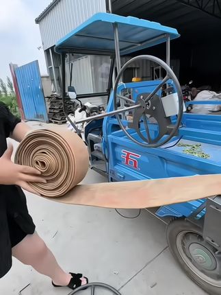 】分体式电动卷管机# 农业机械 # 助力三农 农民好帮手。