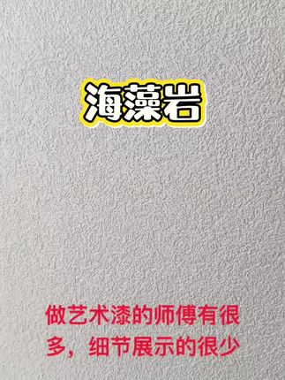 #艺术漆 #海藻岩工艺 艺