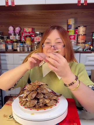 生呛蟹块#美食