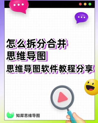 怎么拆分合并思维导图 思维导图软件教程分享 超简单拆分合并思维导图教程分享
#思维导图 #思维导图软件 #思维导图软件教程