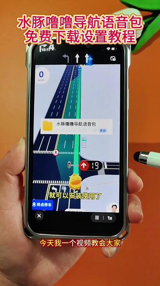 #水豚噜噜语音包 【妍妍妍妍】水豚噜噜导航语音包来啦 #水豚噜噜 #水豚宝宝 #语音包 #语音包导航