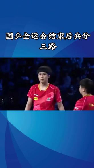 #乒乓球 #国乒 国乒全运会结束后兵分三路