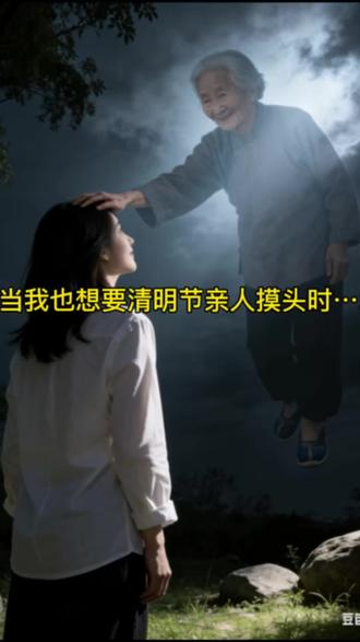 ai的意义在此刻具象化了!豆包还是太权威啦#豆包ai#豆包出大片有两把刷子#思念亲人ai合照#豆包P图 思念亲人天空摸头ai合照指令教程来啦