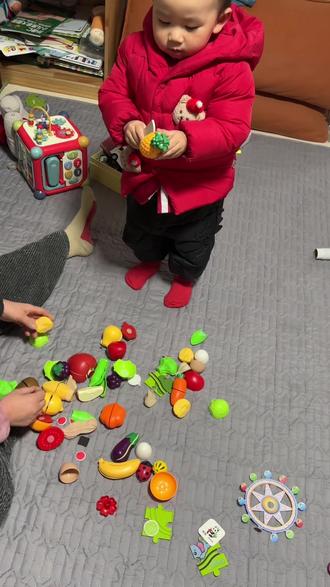 切切切,有没有当大厨的潜质😃#切切乐