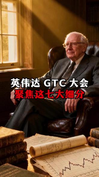 英伟达 GTC 大会 聚焦这七大细分 #财经 #干货分享 #英伟达