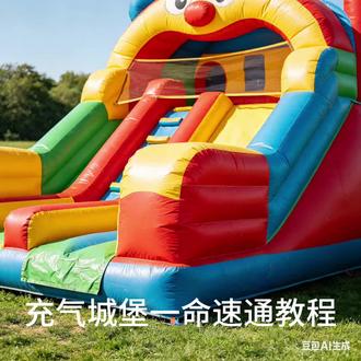 充气城堡教程#充气城堡