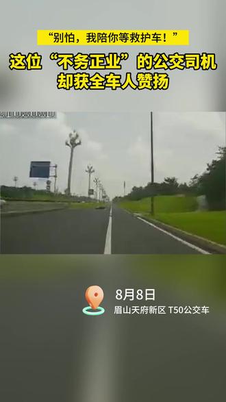 这位“不务正业”的公交司机 却获全车人赞扬 #公交车司机