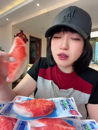 #上热门🔥 鲜甜可口,#可莱美蟹棒 #蟹味棒