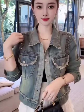 #强烈推荐 #牛仔穿搭 #新款外套