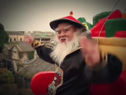 中国的圣诞老人果然不同凡响