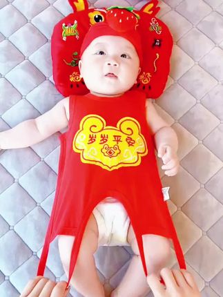 2件装2025夏季 婴儿肚兜护肚子夏季薄款纯棉新生儿护肚围防着凉宝宝护肚脐,多个图案可选#婴幼儿服饰 #半背衣#肚兜#夏季必备