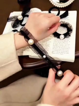这么好看的发饰你们喜欢吗##配饰 #发圈头绳 #便宜好物