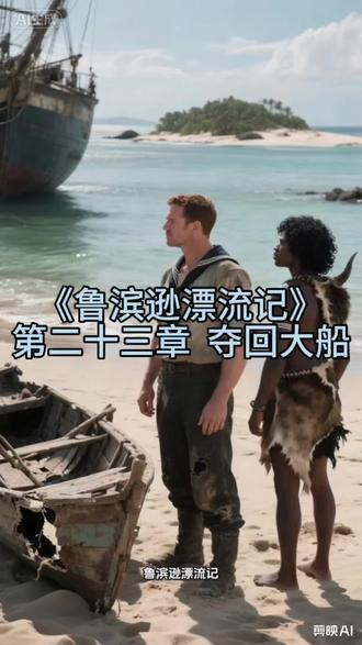 《鲁滨逊漂流记》第二十三章 夺回大船
#快乐读书吧六下#鲁滨逊漂流记#优化版