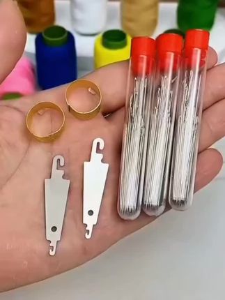 【34件针套装】大鼻子钢针缝被子老人针家用缝衣服老式用 #好物推荐🔥 #好物分享 #学生党必备 #分享好东西 #精品推荐