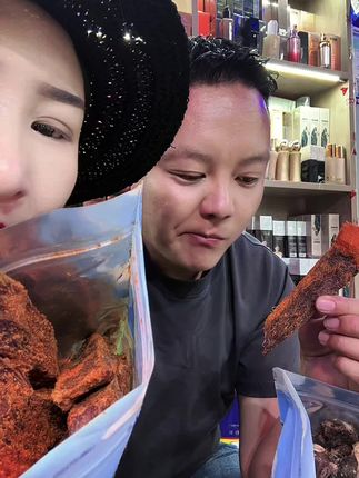 当雄特色风干牦牛肉#吃货必备 #零食推荐