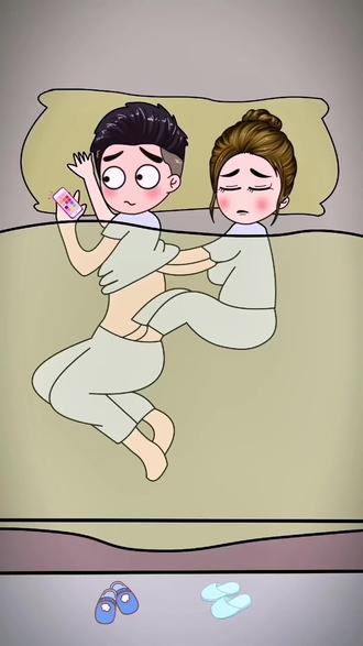 完了,被套路了!#夫妻日常 #动漫 #搞笑夫妻