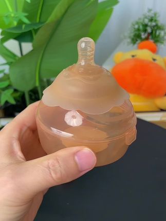 头头短小凹陷的孕妈,待产包一定要准备乳盾,不然宝宝吸不上,哇哇大哭也没办法#待产包#乳盾#哺乳辅助奶嘴