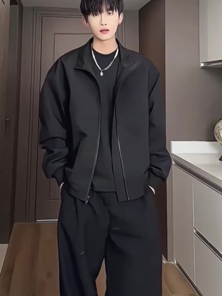 #男装 #外套 #夹克外套 #短款外套 #男士穿搭