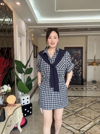 #夏季穿搭 #高级感穿搭 #格子控 #甜美穿搭 #显瘦搭配