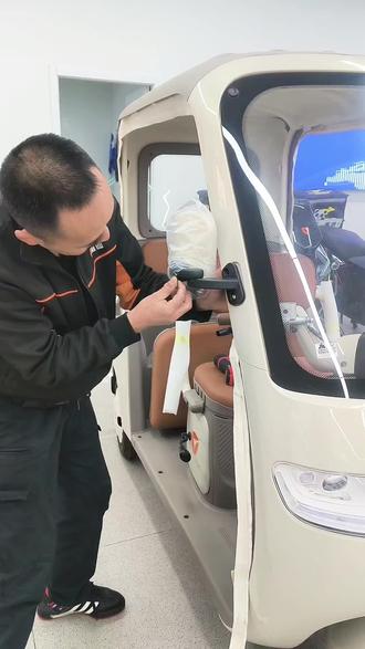#雅迪休闲三轮车 #CL12装置进行中##